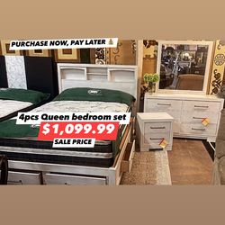 4pcs bedroom set