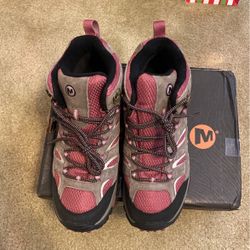 Merrel Moab Mid WP Hiking Boots Size 10.5 Brand New .