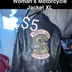 Woman's Motorcycle Jacket