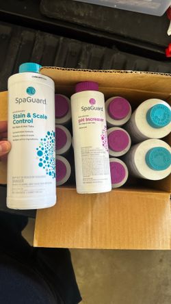 Hot tub/ spa chemicals