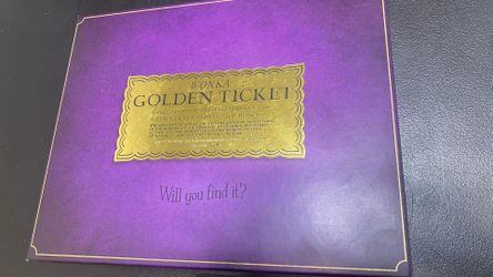 Wonka Golden Ticket Board Game