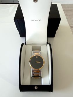 Movado Temo Sport Men's Swiss Made Two-Tone Watch - 81 G2 1886