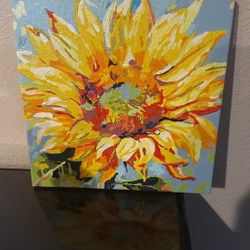 Sunflower Painting