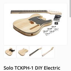 SOLO Guitars DIY Electric Guitar Kit & Pickups