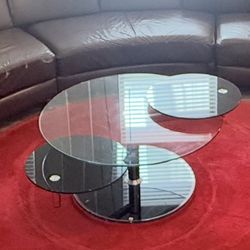 Coffee Table with moving sections