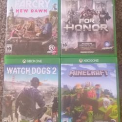 XBOX ONE GAMES-READ DESCRIPTION