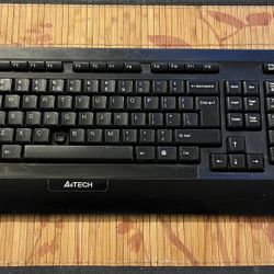 A4Tech 9300F Black RF Wireless Keyboard