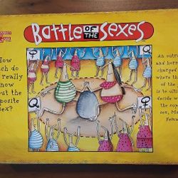 1997 version of Battle of the Sexes board game. 