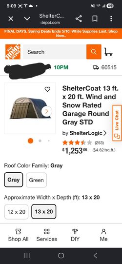Carport-Shelter coat