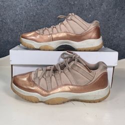 Air Jordan 11 Retro Low Women’s Size 8 Sail/Bronze AH7860-105