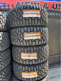 33x12.50r20 Arroyo tires nuevas con 50,000 millas de garantía las 4