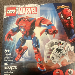 Legos Marvel Spiderman and Anti venom