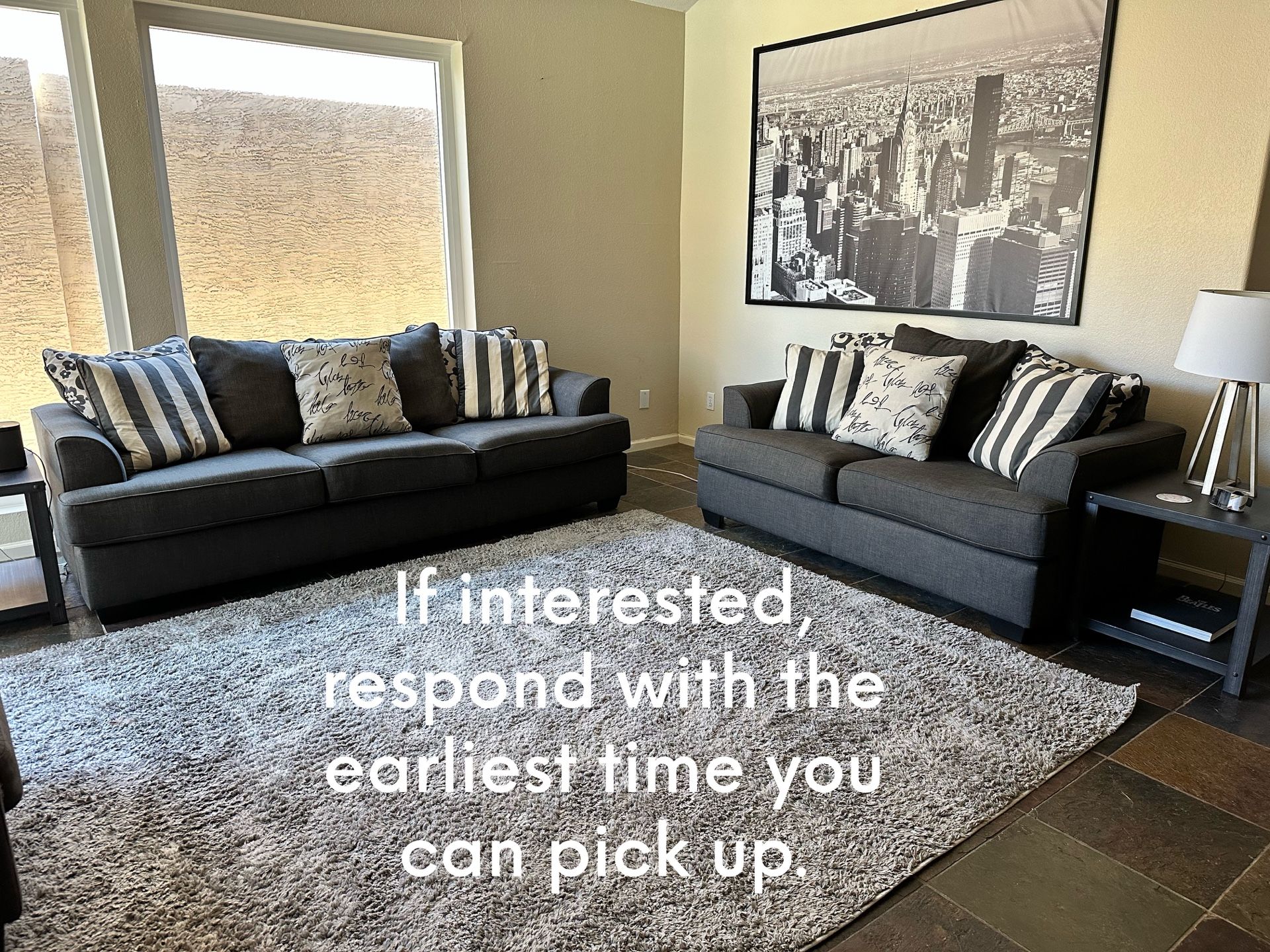 Beautiful Sofa Set - $250 OBO