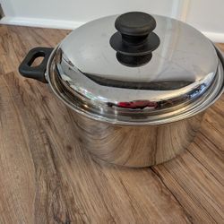 Big Stainless Steel Cooking Pot