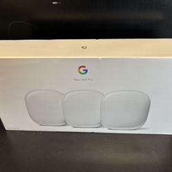 Google- Nest Wi-Fi Pro 6e AXE5400 Mesh Router