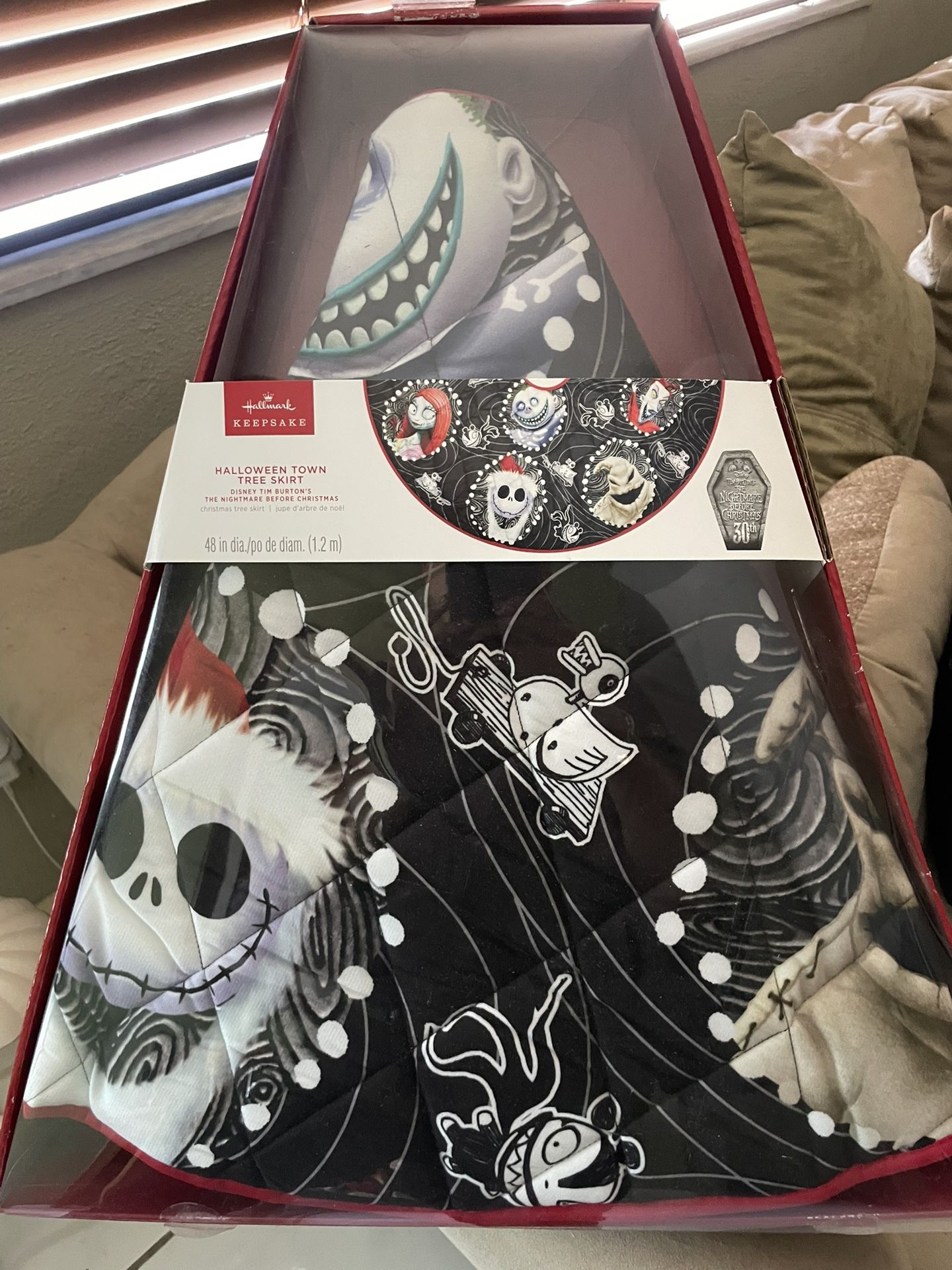 Nightmare Before Christmas TREE SKIRT Brand New