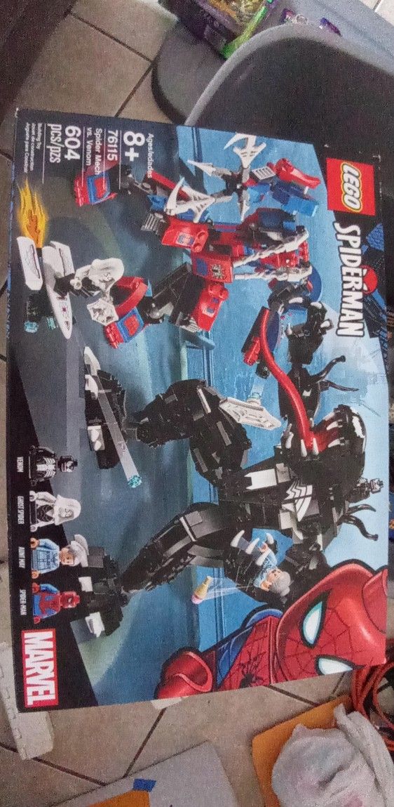 Lego Spider-man 76115 Spider Mech Vs. Venom Brand Nee