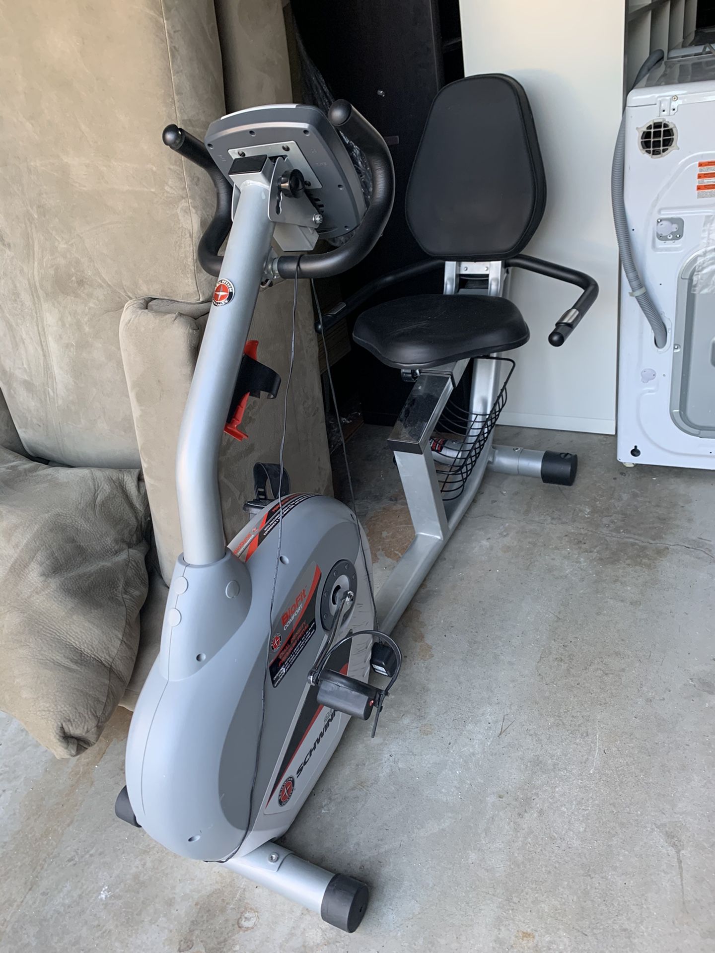 schwinn 240 recumbent bike manual