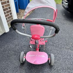Pink Radio Flyer Tricycle  