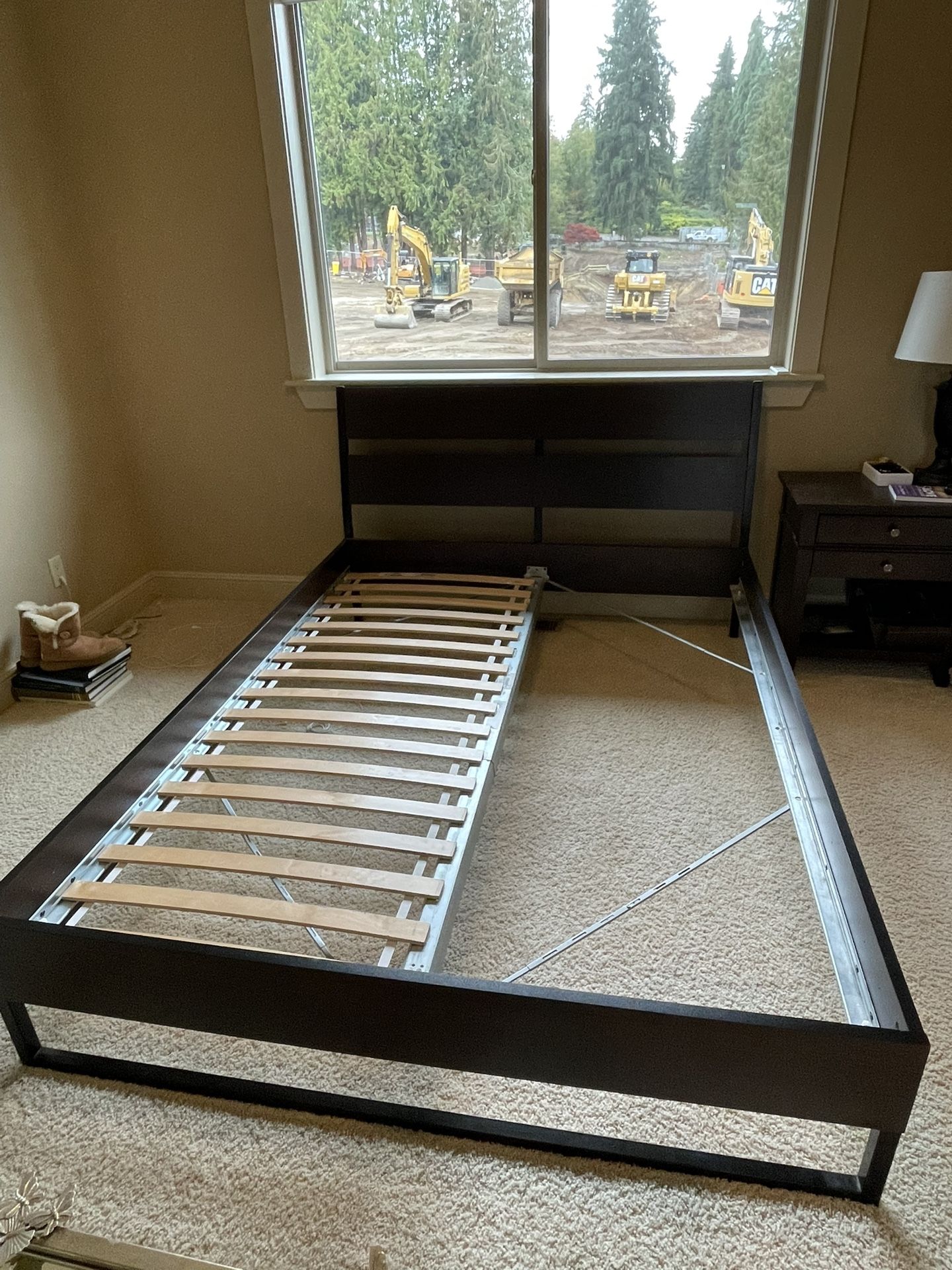 Queen Size Wood Bed Frame
