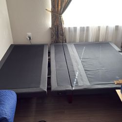 Queen bed adjustment base