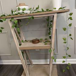 Wood Stand Console Table 