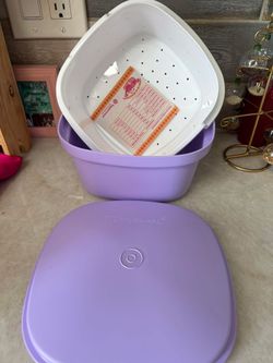 Tupperware Multi server 2.5 with colander/steamer