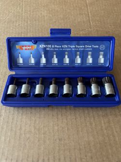 Triple Square Drive Tool Set