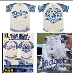 Dodgers Mexican heritage jersey 2026 XL