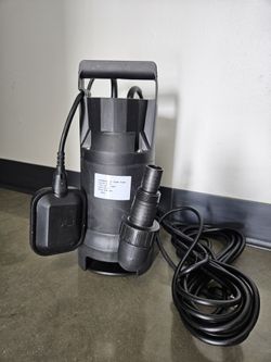 Submersible Sump Pump 1/2HP With Tethered Float Switch