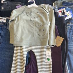 Toddler Boy Two Piece Outfit Set Size 2t