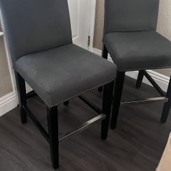 Two Counter Height Stools 