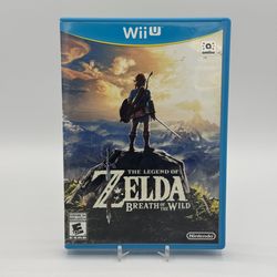 The Legend of Zelda: Breath of the Wild (Nintendo Wii U, 2017) Complete Tested