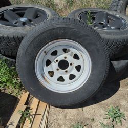 Trailer Spare Tire 