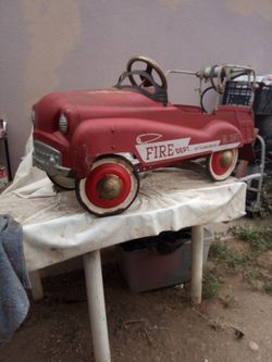 🇺🇸🚒 "Fire Truck Dept."Vintage "(Jet Flow Drive) №281