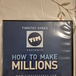 Tim Sykes: How To Make Millions Dvd Set