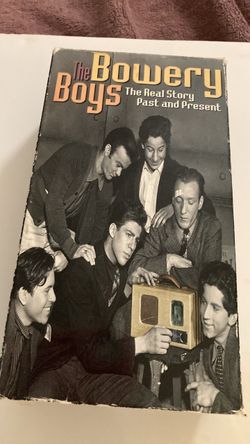 The Bowery Boys: The Real Story Past and Present VHS