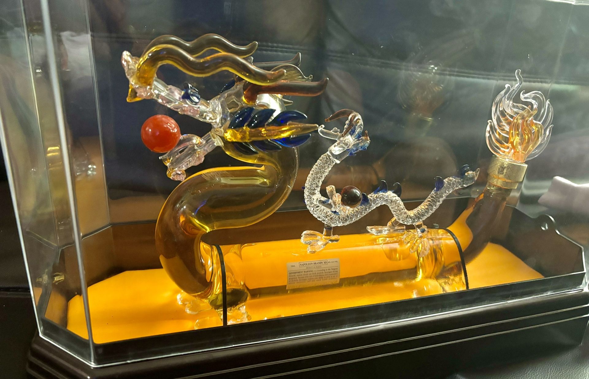 Napoleon Brandy XO Dragon With Baby Collectible