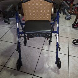 $60 17" Blue Rollator 
