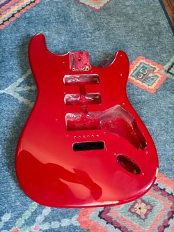 Stratocaster guitar body