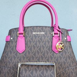 Michael Kors Large Satchel And Wallet 