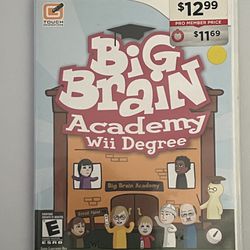 Big Brain Academy: Wii Degree - Nintendo  Wii Game Complete  
