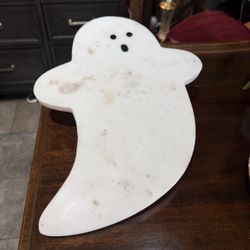 Made In India Handcrafted Broomstick Marble Cutting Board Ghost