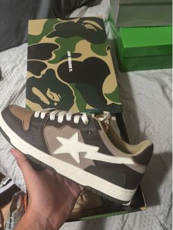 Bape shoes mens size 12 authentic