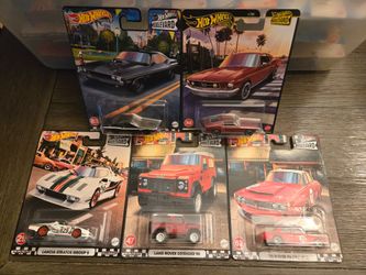 Hot Wheels Premium Boulevard Lot of 5