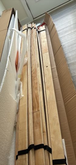 King Size Mattress Bunkie Boards/ Bed Slats X2