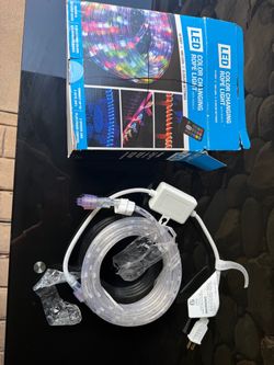 LED Color Changing Rope Light 18 Feet with Remote – New / Open Box