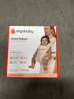 Ergobaby Omni Deluxe Baby Carrier – SoftWeave Linen
