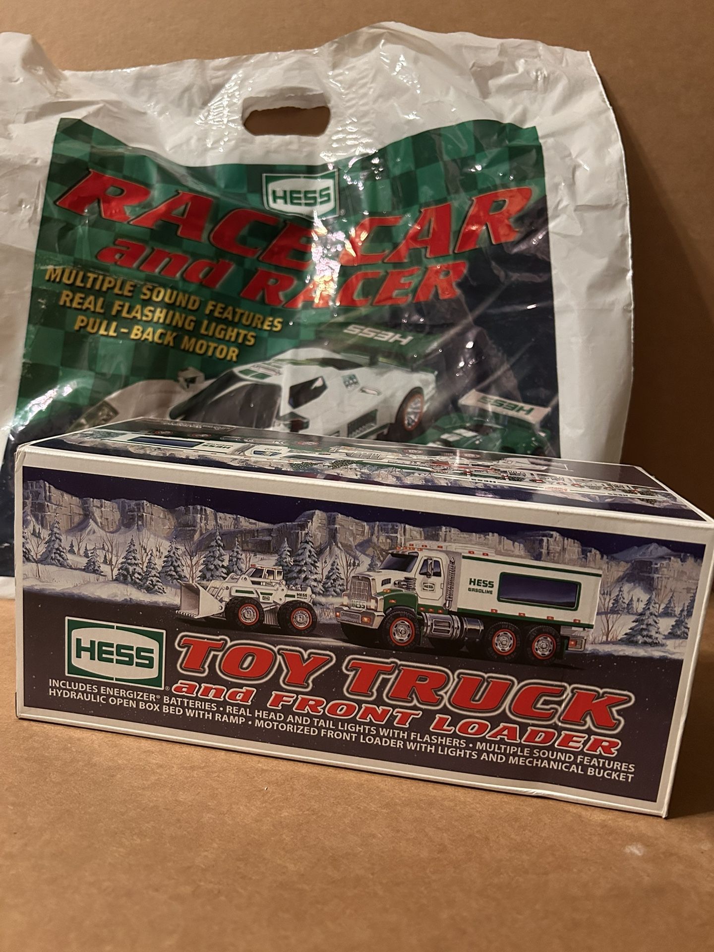 2008 Hess Toy Truck and Front Loader