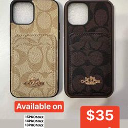 Leather Cases By Designer  For iPhone,$35 Each